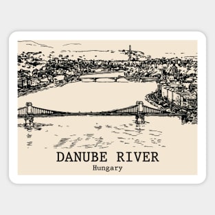 Danube River - Hungary Magnet